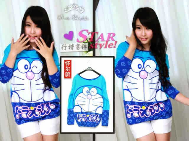 baju lengan panjang simbo shop doraemon baju lengan panjang simbo shop doraemon