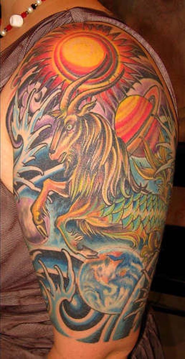 Zodiak Tattoos Gallery - Capricorn Tattoo | Tattoos Photo Gallery