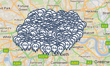 boris bike stations