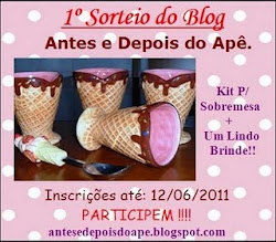 1º Sorteio do Blog, Clique Aqui e Participem !!!