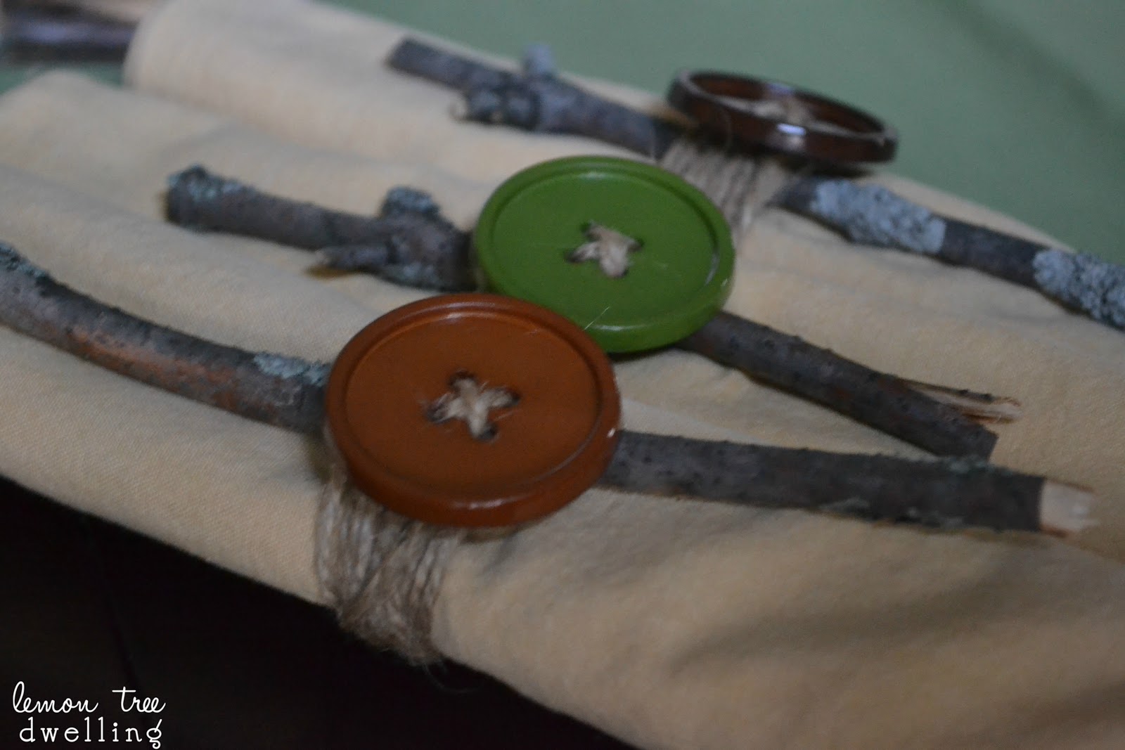 Thanksgiving Napkin Rings Lemon Tree Dwelling