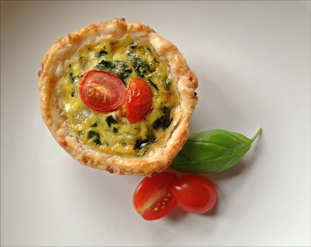 Pies Etc. Mini spinach pie