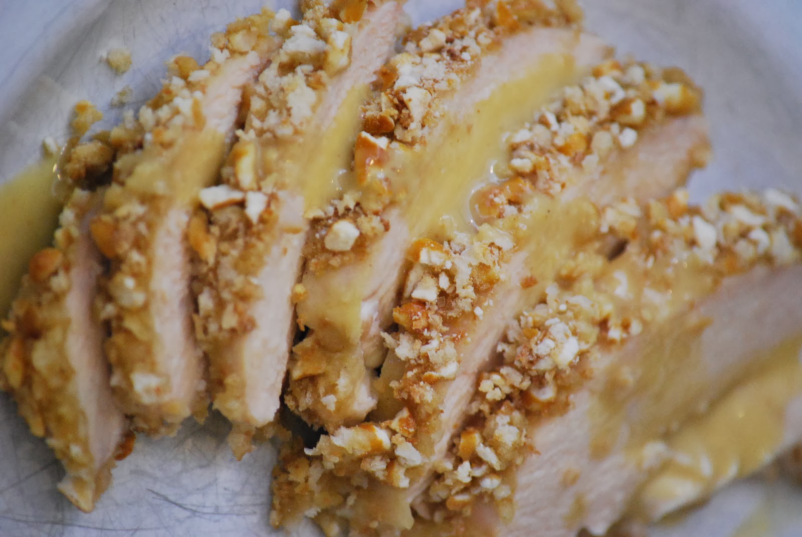 My story in recipes Honey Mustard Pretzel Chicken