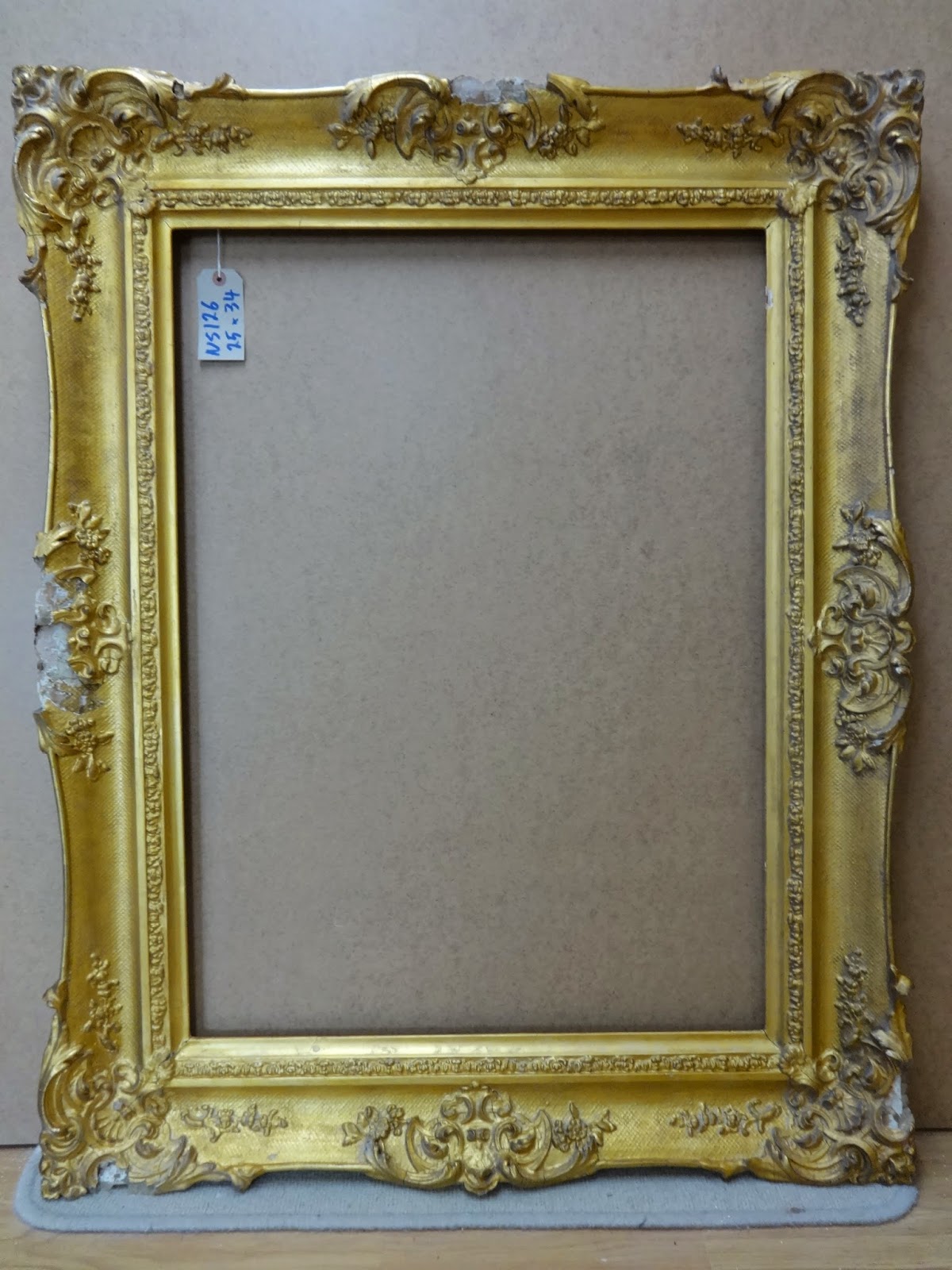 Antique Frame Sale: Victorian Swept Rococo Frame