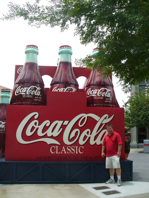 Big Coke Bottles Disney Hollywood Studios