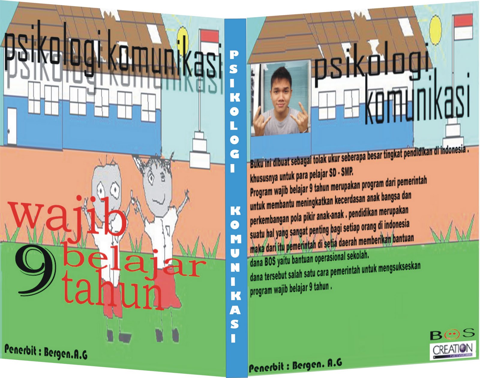 art colony desain grafis contoh cover buku