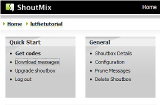 Cara Membuat Buku Tamu Dengan Shoutmix Box  