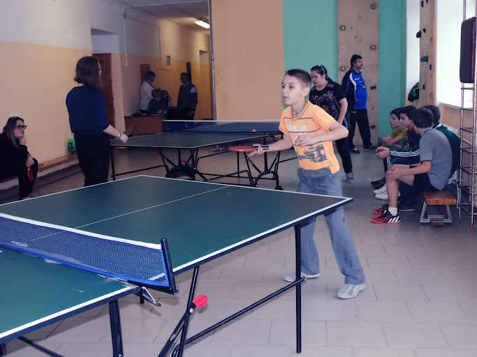 Городской турнир по настольному теннису