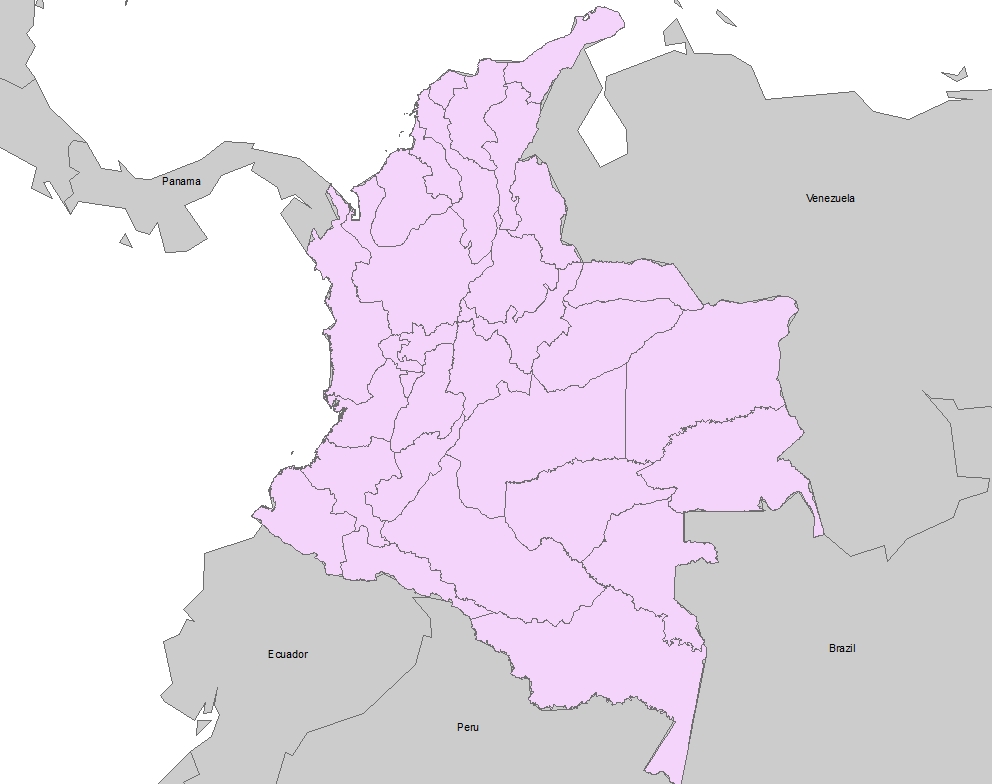 Above is a map of Colombia maps of colombia. Above is a map of Colombia