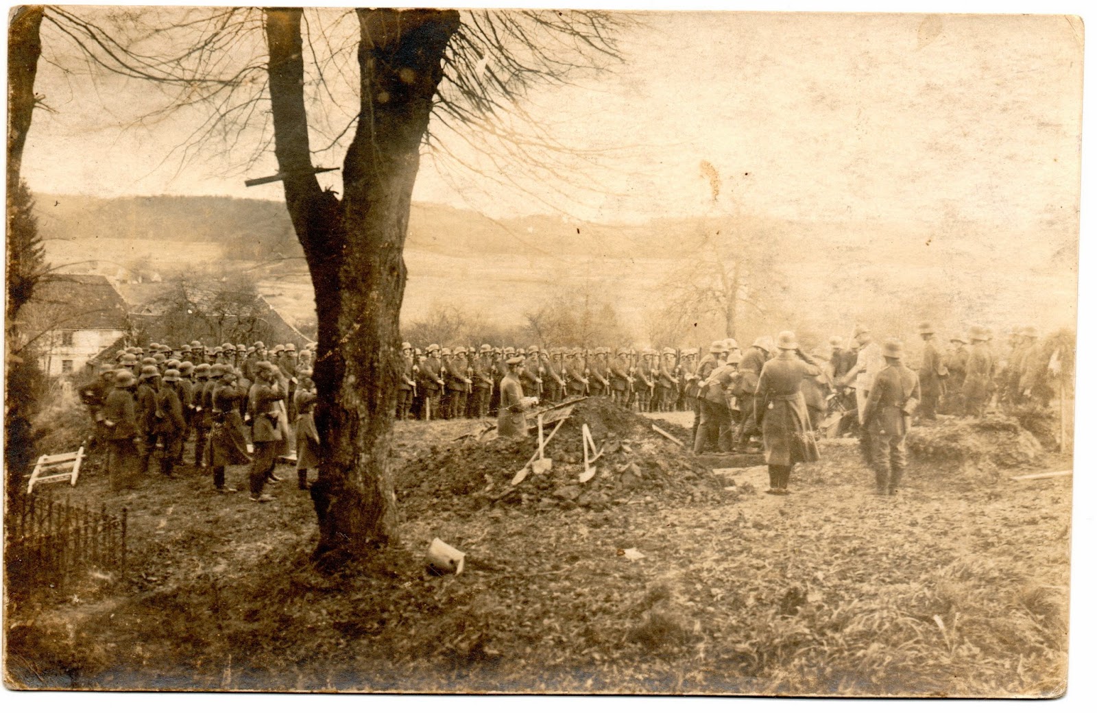 Great War Postcards German Funeral