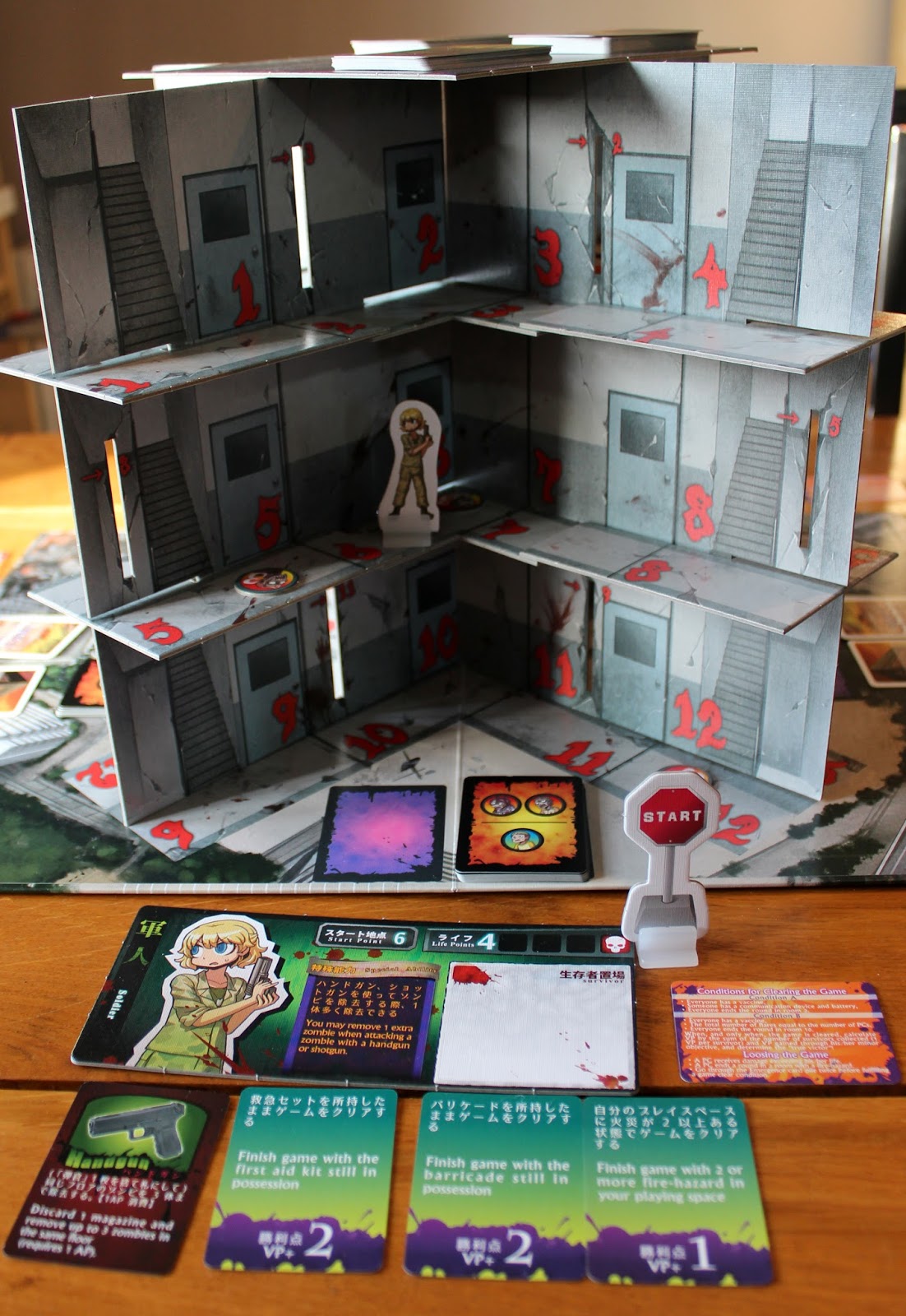 Random Nerdery Cardboard Zombie Tower 3D (Kickstarter preview)