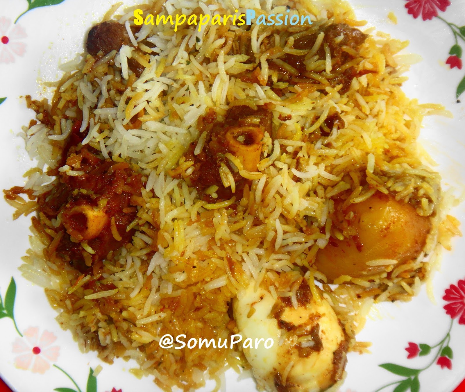 Sparro Fooderia Kolkata/Bengali Style Mutton Biryani.....)