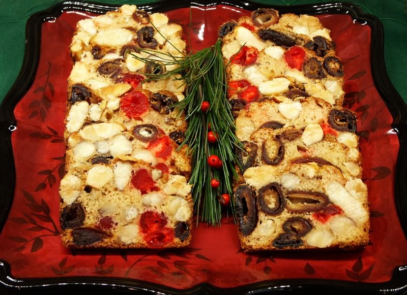 Fruit Cake With Brazil Nuts And Maraschino Cherries Fruit Cake With Brazil Nuts And Maraschino Cherries