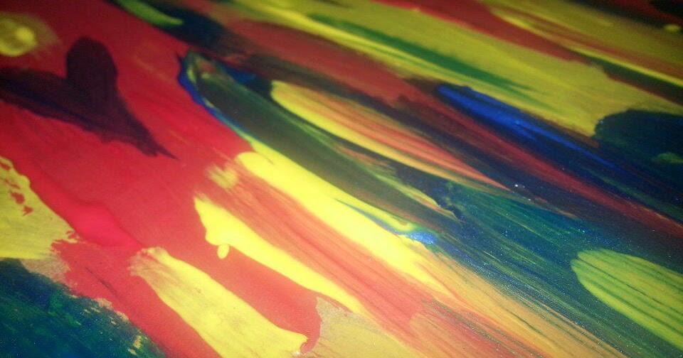 YAHF cardboard painting