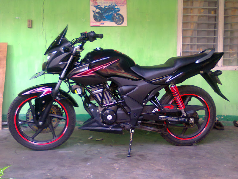 MODIFIKASI HONDA VERZA FAIRING TERALIS BESI DAN VISOR CS1 title=