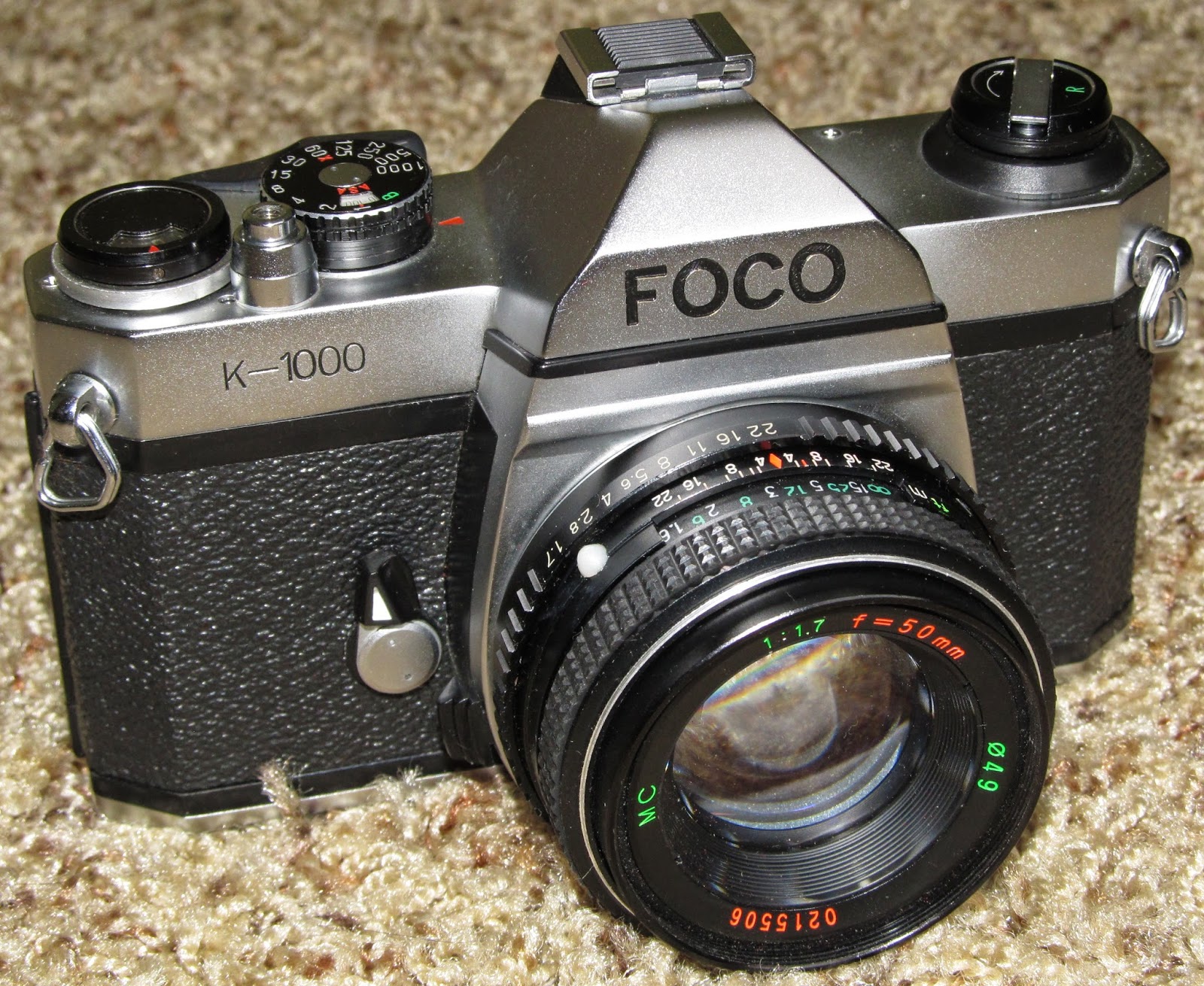 The Chens The User's Review Foto K1000 35mm Film Camera ??? A Pentax