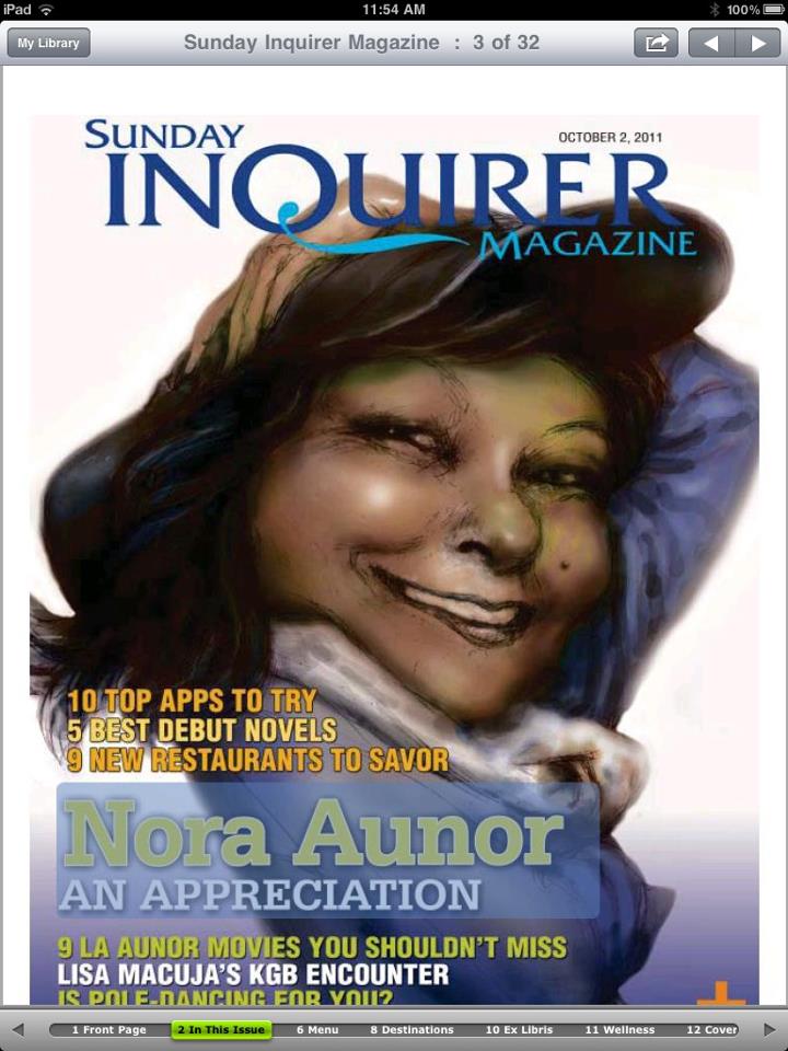 PEOPLE&rsquo;S NATIONAL ARTIST: NORA AUNOR: AN APPRECIATION