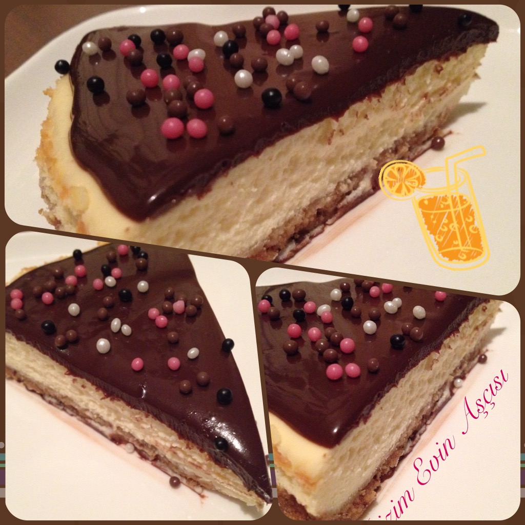 Çikolata Soslu Cheesecake