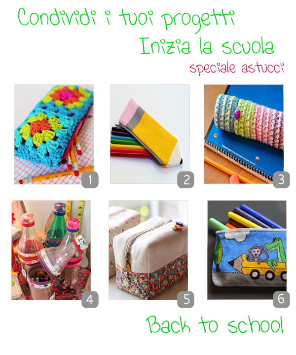 Inizia la scuola speciale astucci e portapenne - back to school [raccolta]