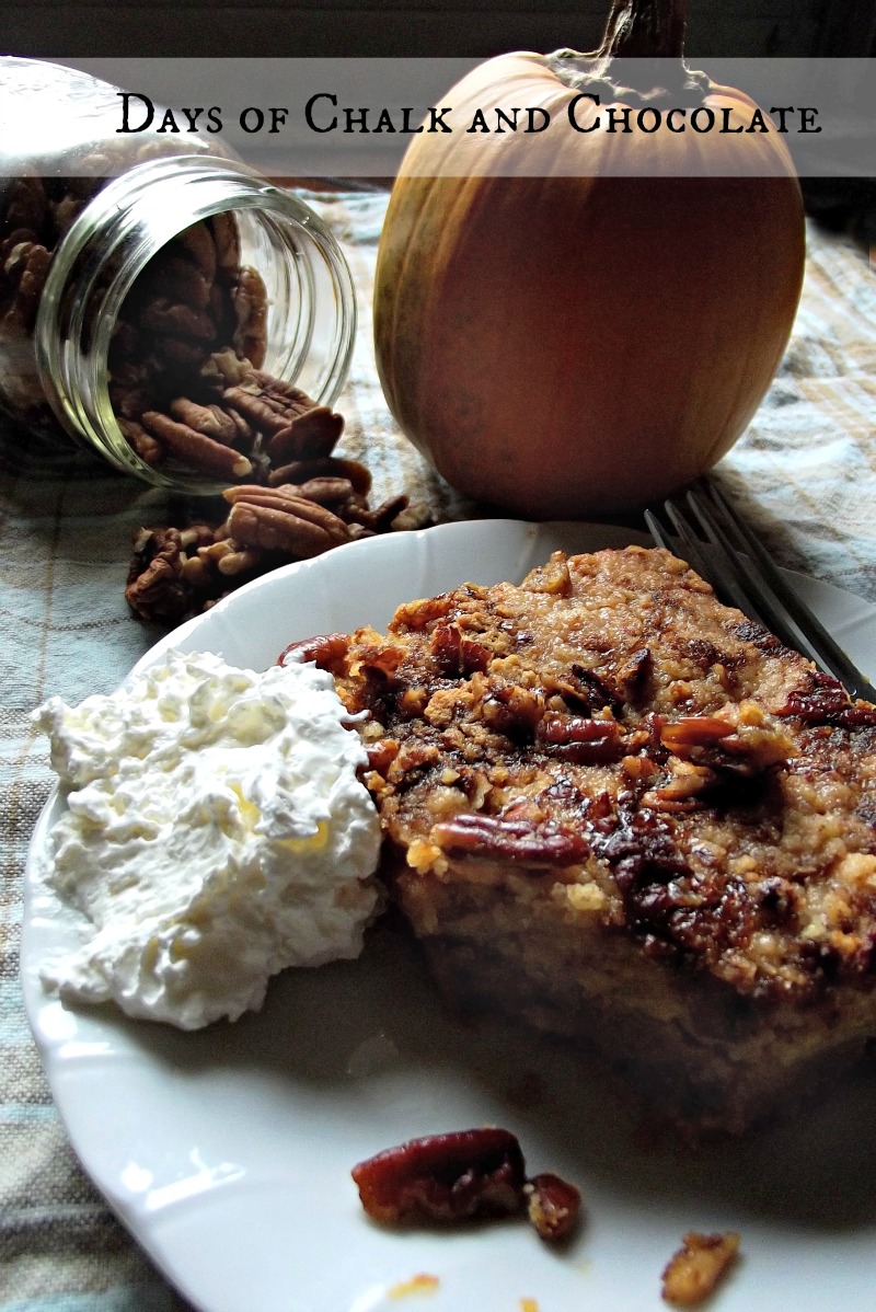Pumpkin Cobbler (Fall Dessert) Days of Chalk and Chocolate