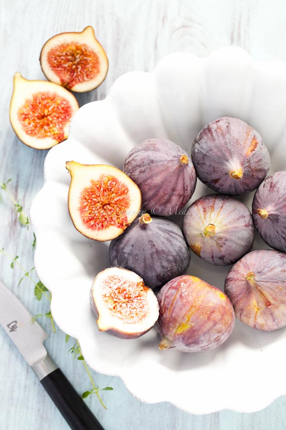 A Kitchen With No View Caramelized figs with mascarpone and maple syrup