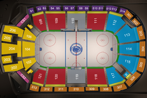 Penn State Ice Hockey Arena Seating Chart