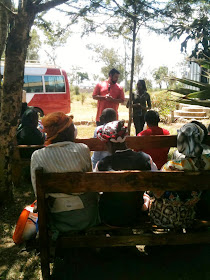 PREACHING IN KENYA AFRICA