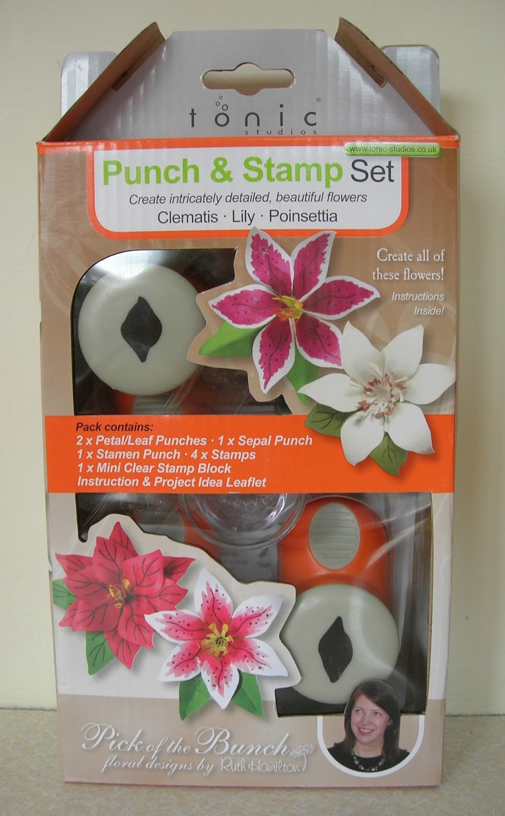 A Passion For Cards Punch and Stamps lots of flowers to make.