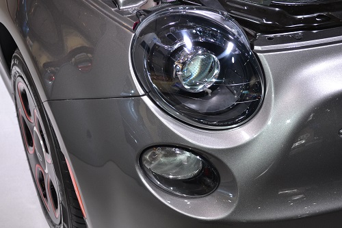 Fiat 500e-Sport Package headlights