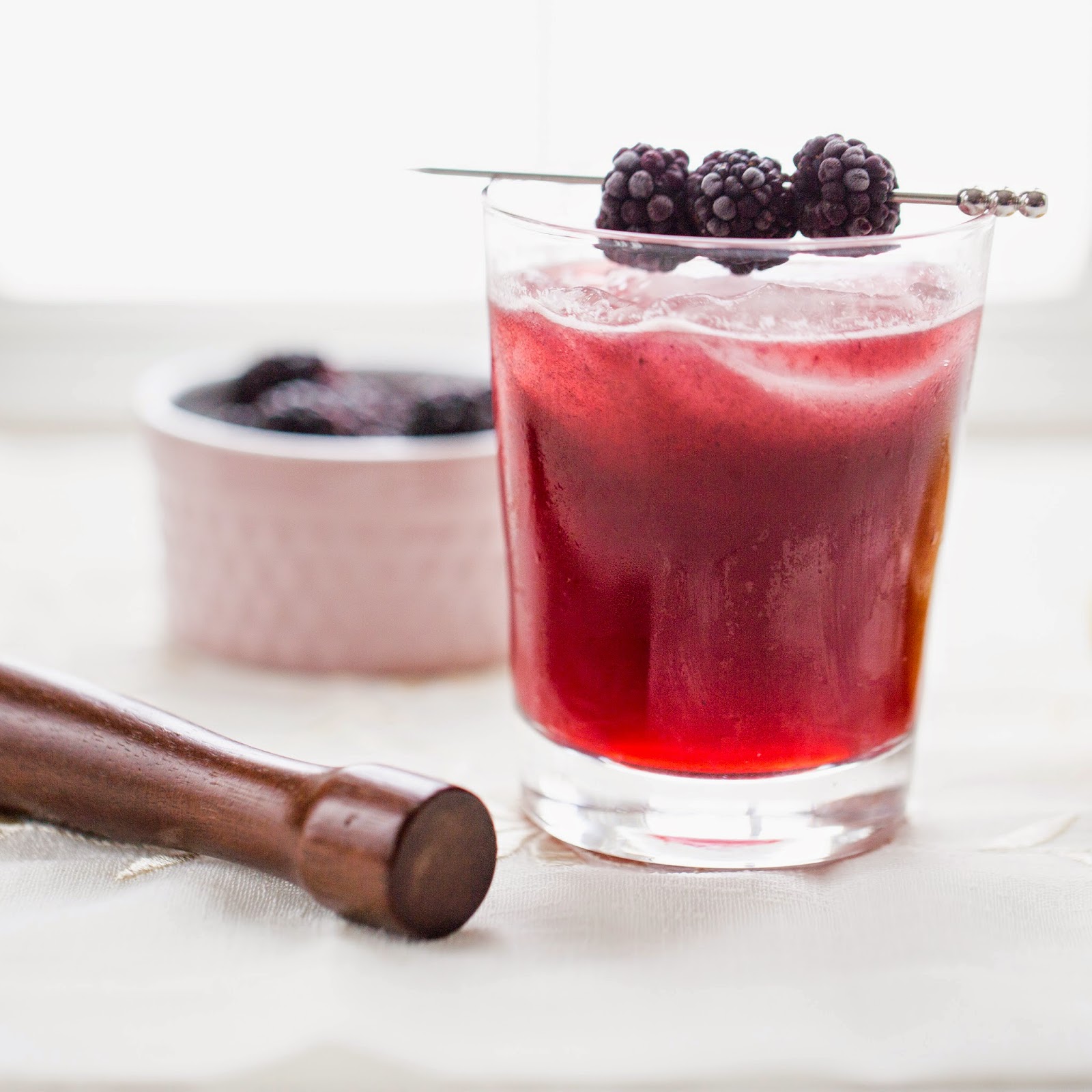 Straight to the Hips, Baby BlackberryCherry Sidecar Cocktail