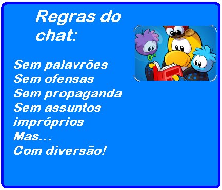 Regras do chat