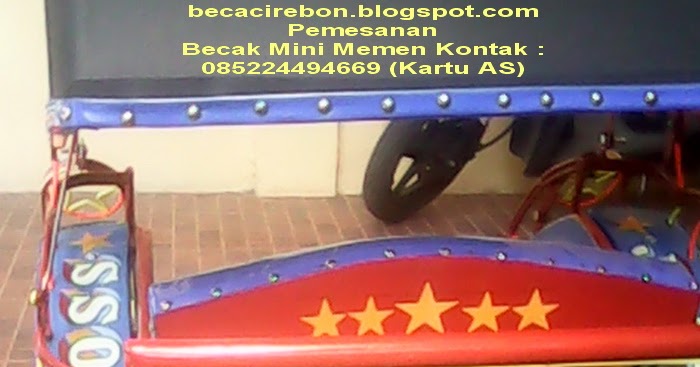 ! Beca Cirebon: Becak Mini Memen di Balaraja Tangerang