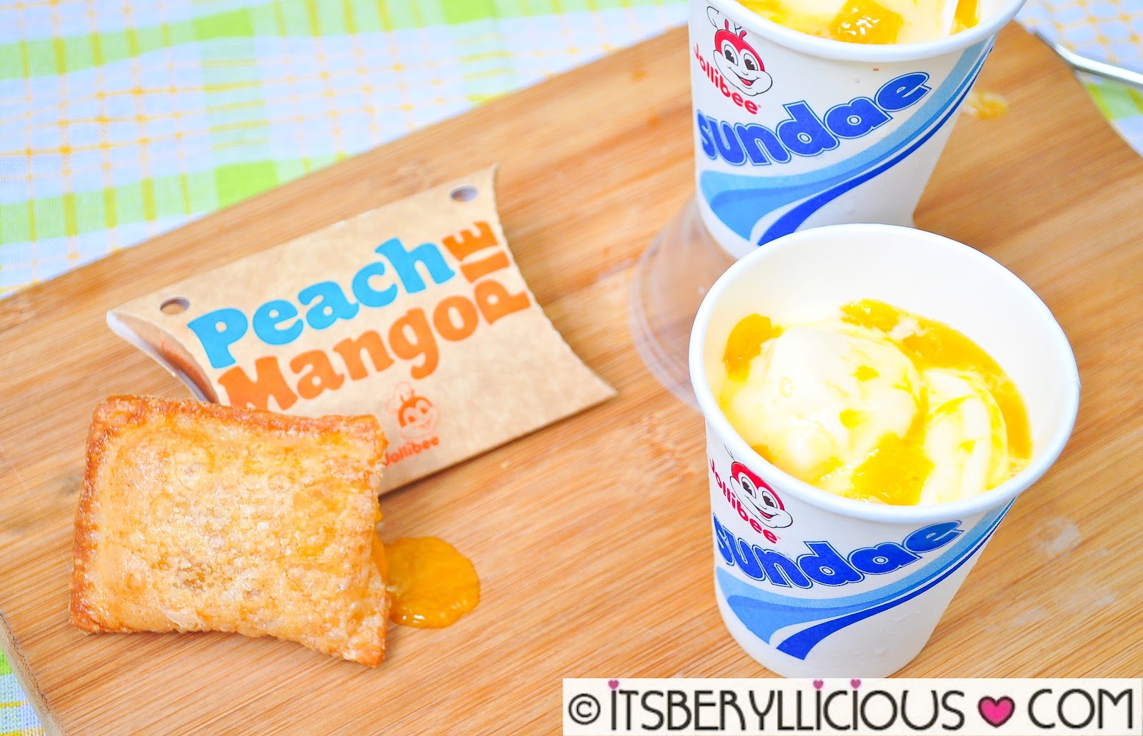 Jollibee Peach Mango Sundae A Sweet and Fruity Twist to the Classic Dessert BERYLLICIOUS A