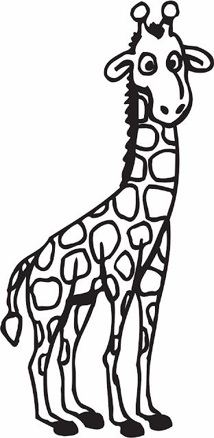 Coloring Pages for Kids: Giraffe Coloring Pages for Kids