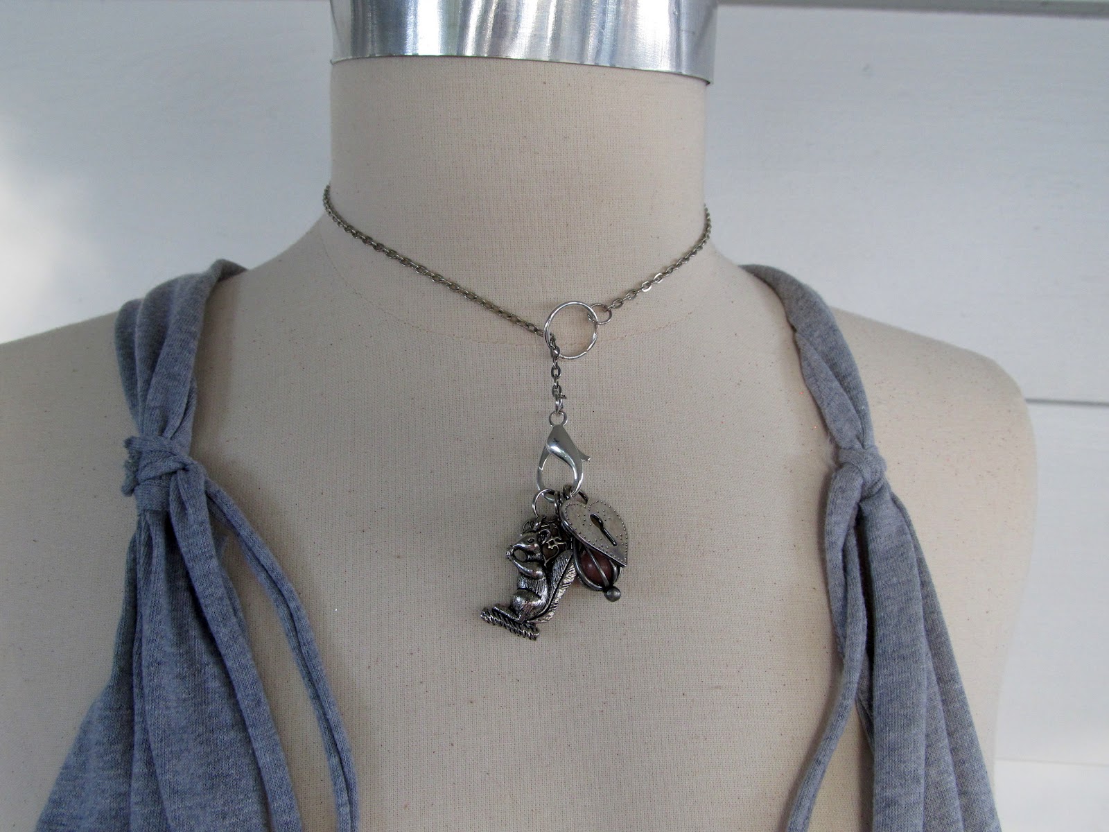 WobiSobi Charm Necklace, DIY