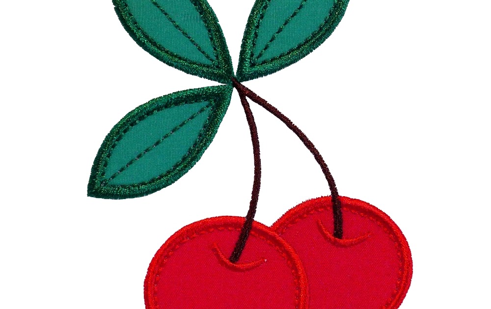 Big Dreams Embroidery CHERRIES Machine Embroidery Applique Design Pattern