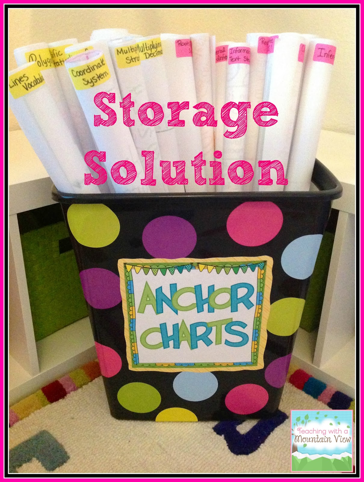 Image result for anchor chart storage
