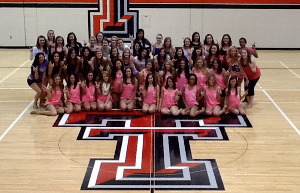Texas Tech Pom Squad Tech Pom College Prep Dance Clinic