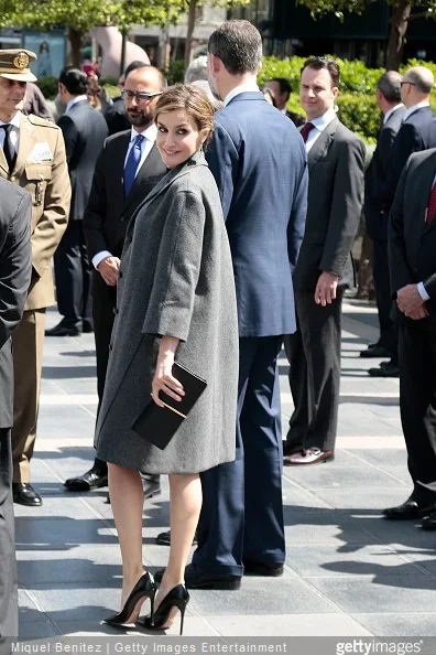 Queen Letizia of Spain attends the 33rd edition of the Caixa scholarship award ceremony in Barcelona 