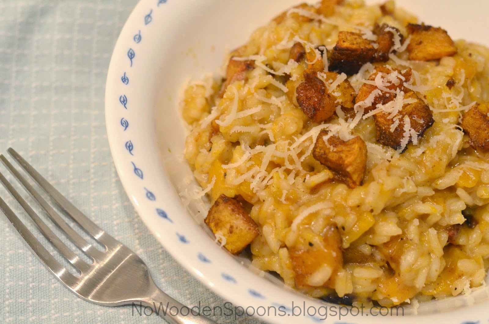 No Wooden Spoons Roasted Butternut Squash Risotto