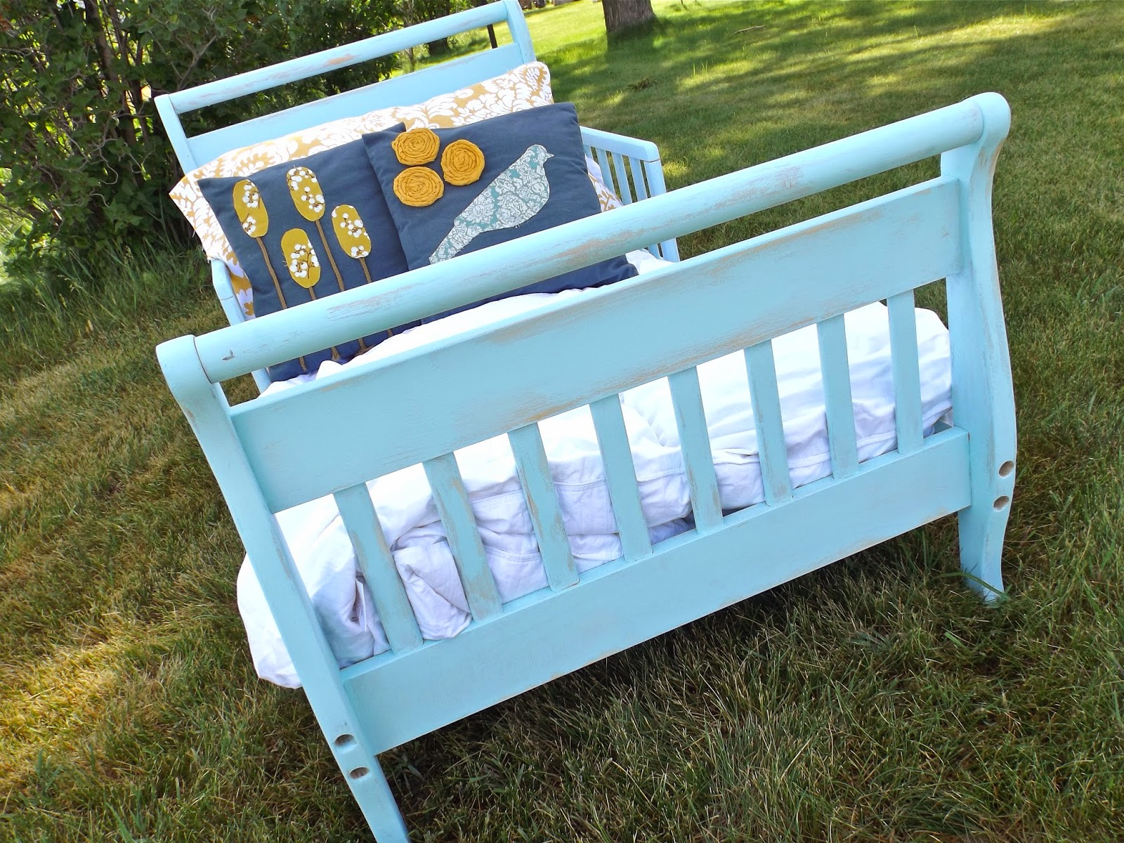 The Red Front Door Toddler bed!