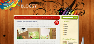 Bloggy Blogger Template Is a Free And Personal Style Blogger Template. its good for personal blog