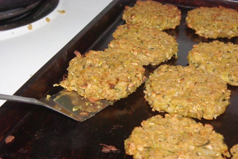 Wildflower Morning Recipes Zucchini Patties Glutenfree, Vegan, for
