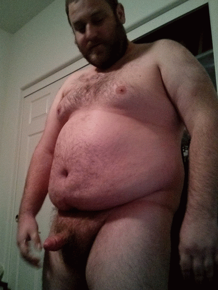 Chubby Bear Showing Off 