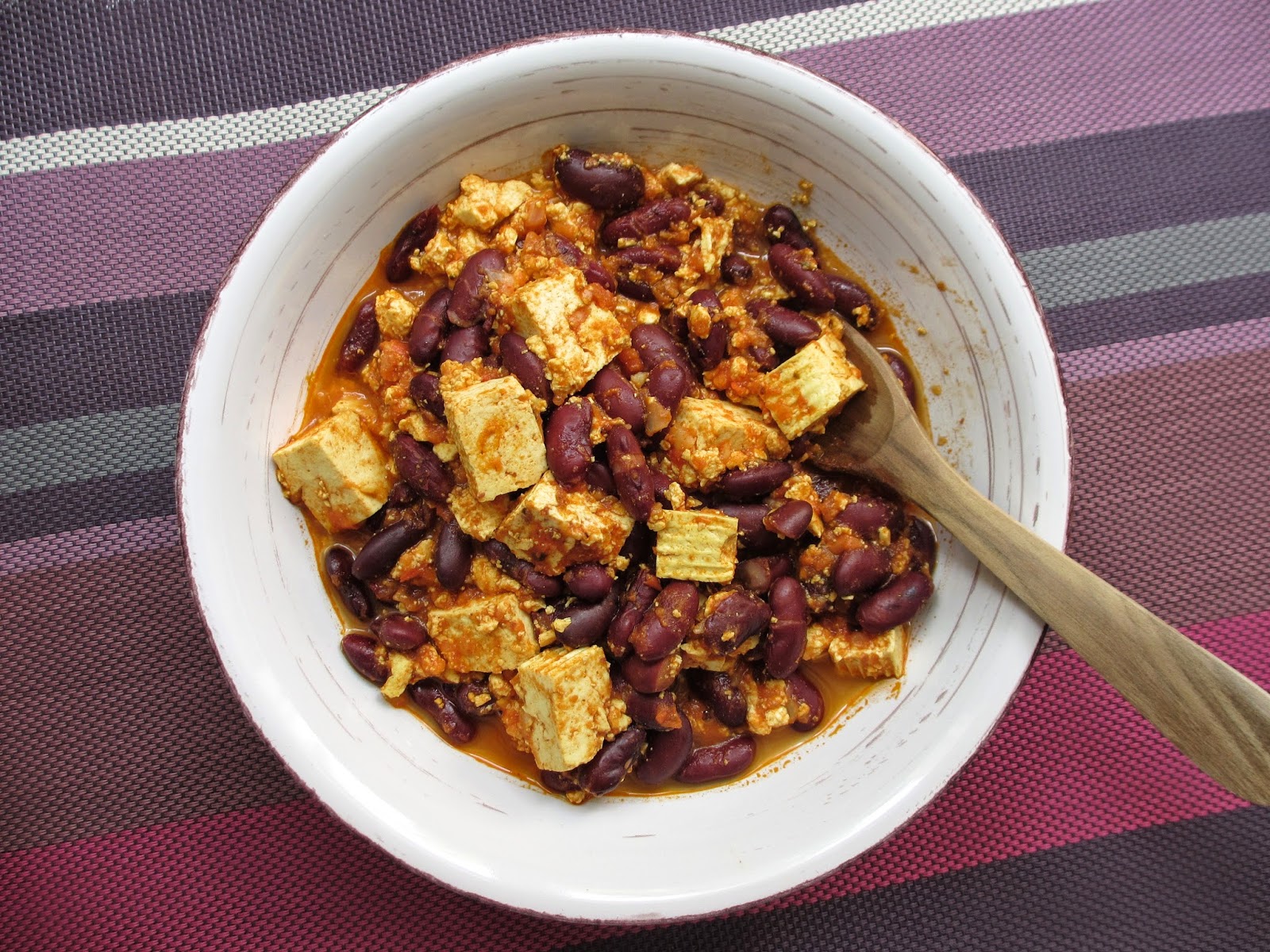 COOKING JULIA CHILI CON TOFU