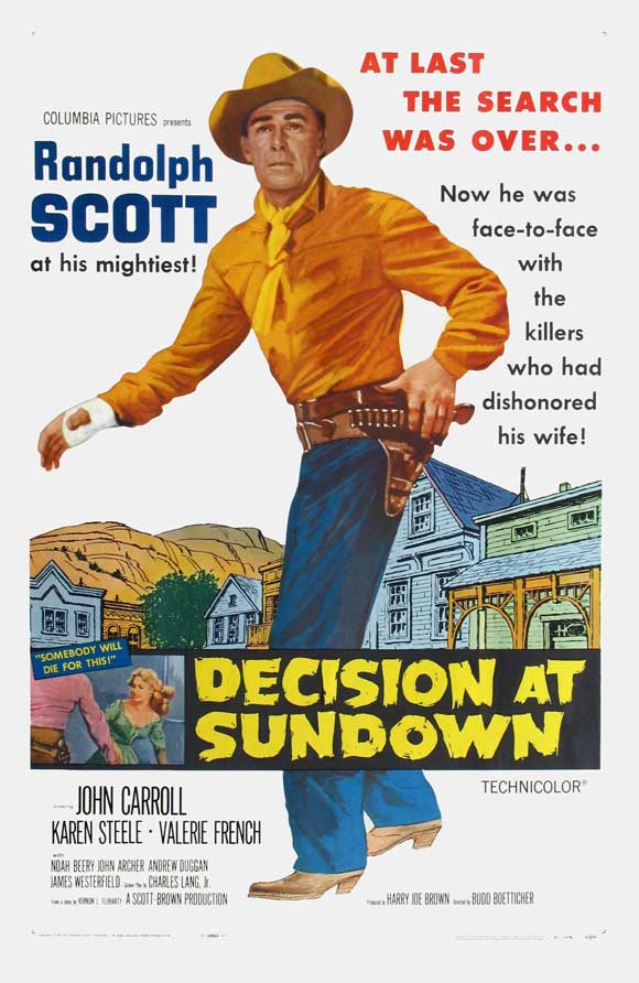 Decision at Sundown movie