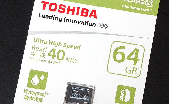 1番人気の東芝microSDカード64GBを買った 40MB/s安い！ - XPERIAだけをレビューするブログ。