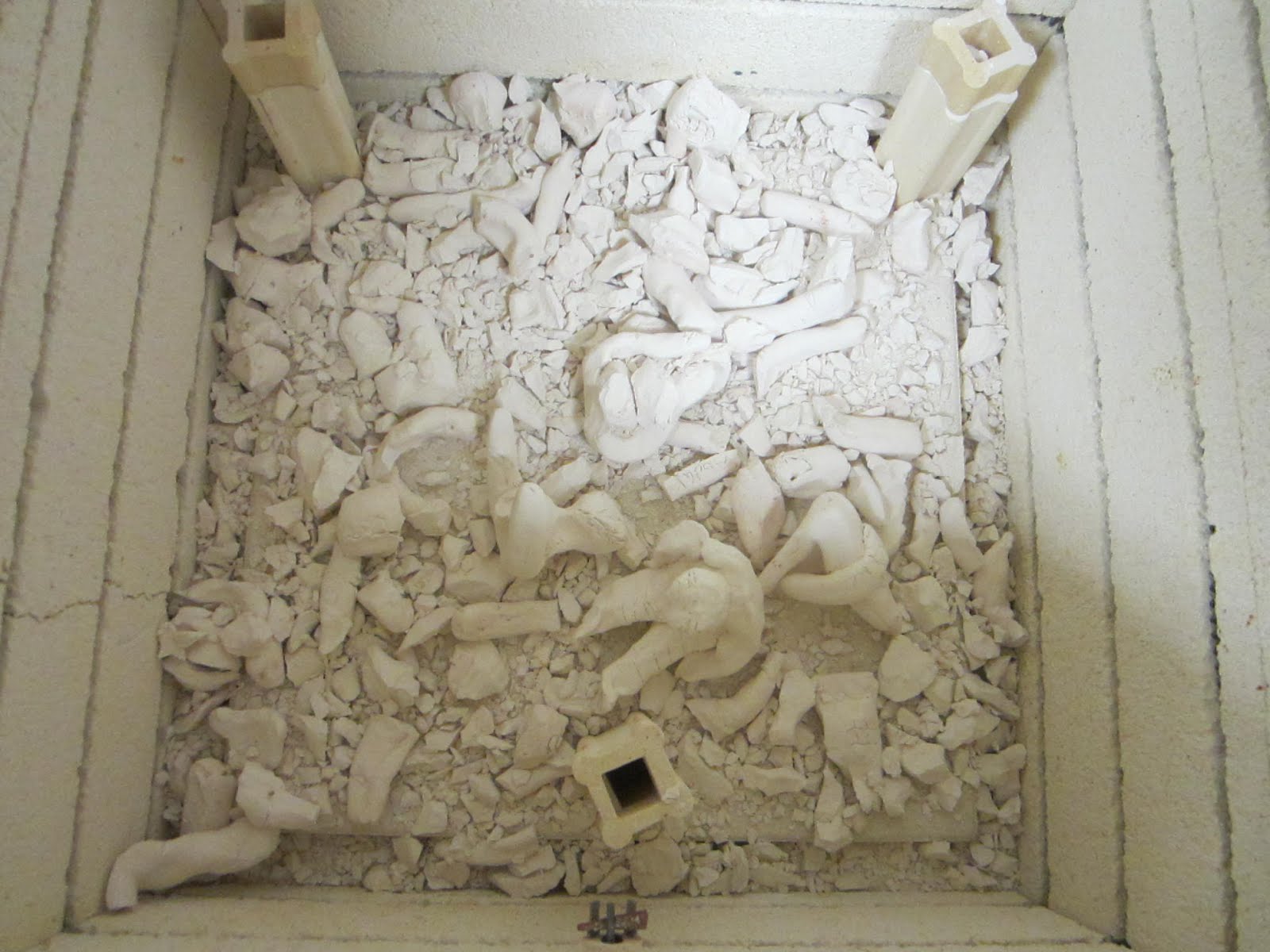 Snippety Gibbet "Explosion" in the Kiln