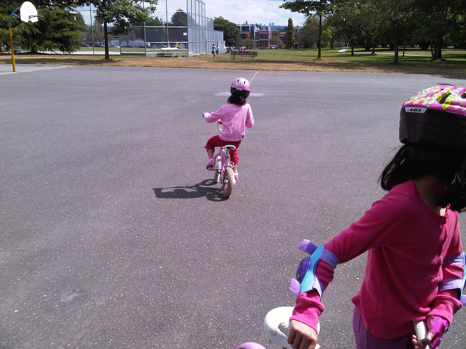 teach older kid to ride bike