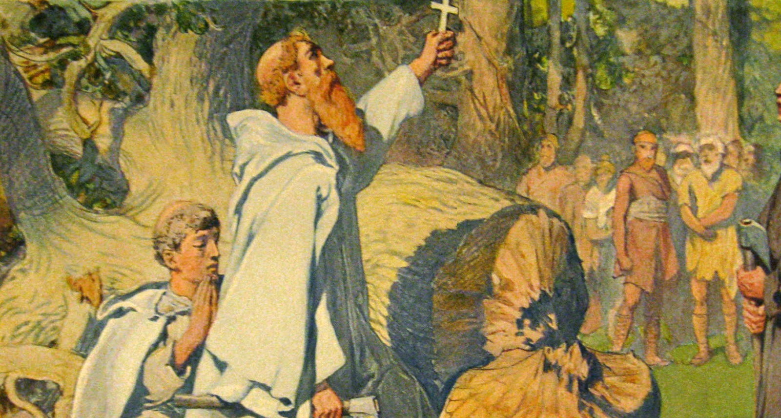 HagiographyNOW St. Boniface (680754 AD) Apostle to the Germans by